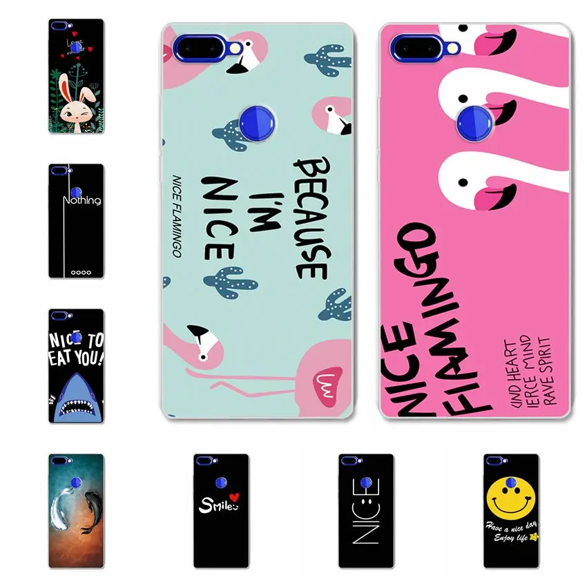 

For Vernee Mix 2 6.0" Cover Vernee Mix 2 MTK6757 Relief Case Cute Bunny Soft Silicone For Vernee Mix2 6.0" Cases Coque