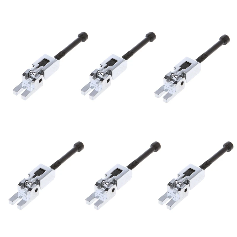 

Six Saddles Guitar Bridge with String Lock Screws Replacement Parts high quality