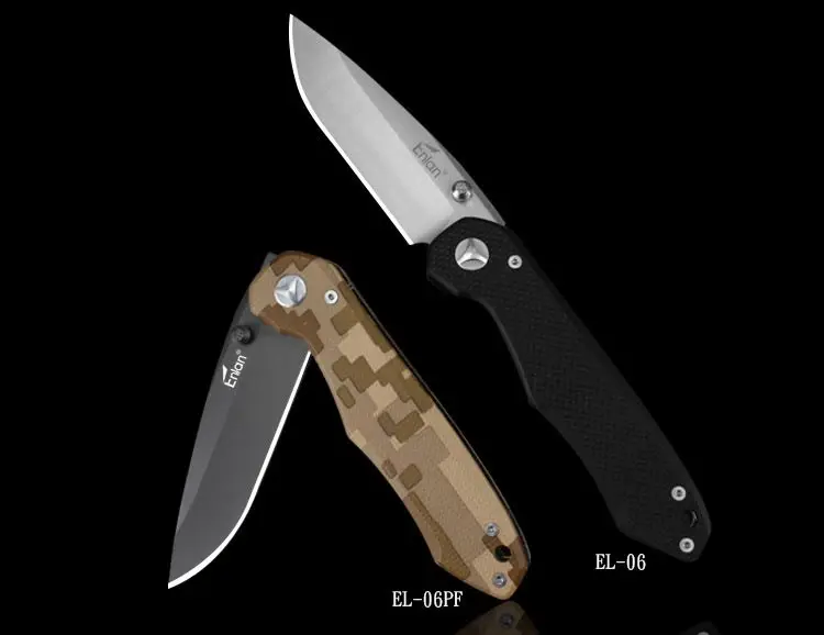 Enlan EL 06 EDC Складной нож 8Cr13Mov лезвие G10 рукоятка кемпинг выживание супер военный