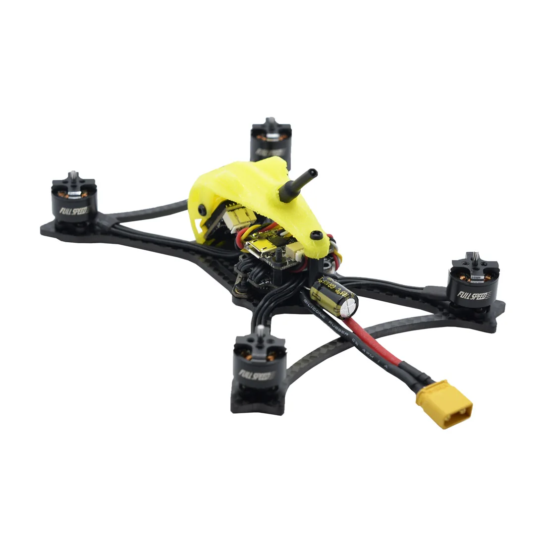 

FullSpeed Toothpick PRO 120mm 2.5mm Bottom Plate 2-4S 1106 2.5" prop 4500KV Motor With Caddx Micro F2 Cam FPV Racing Quadcopter