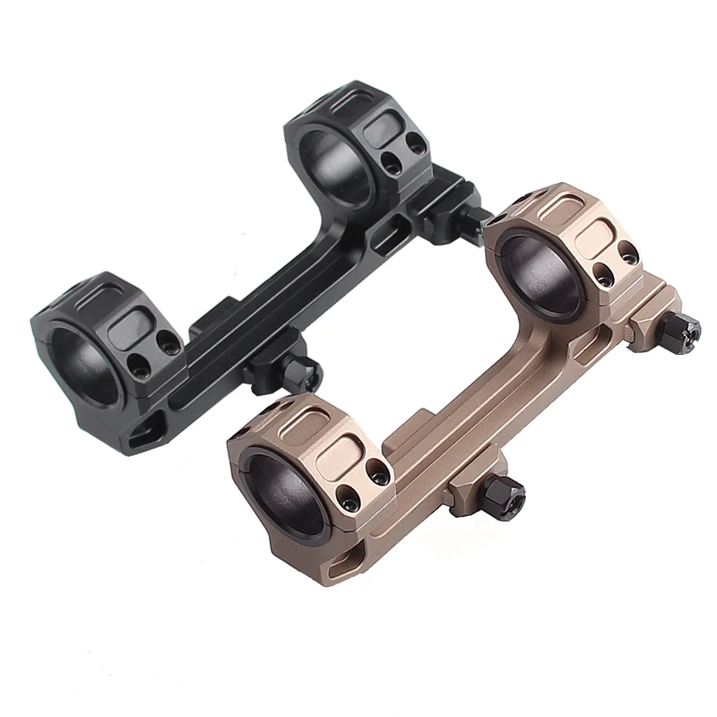 Extend Dual Ring Automatic AR15 M4 M16 Optics Defense Rifle Optical Scope Mount 1 Inch 30mm Picatinny Weaver Rail 20MM Ring Mount with Bubble Level RL2-0028-06