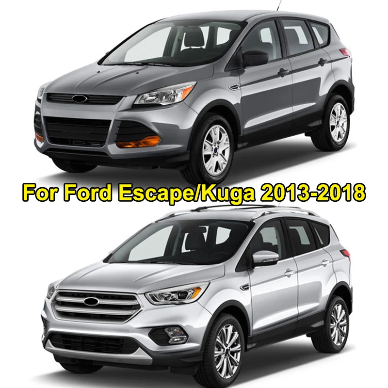 Хромированный задний отражатель для Ford ession Kuga 2013 2014 2015 2016 2017 2018 противотуманный