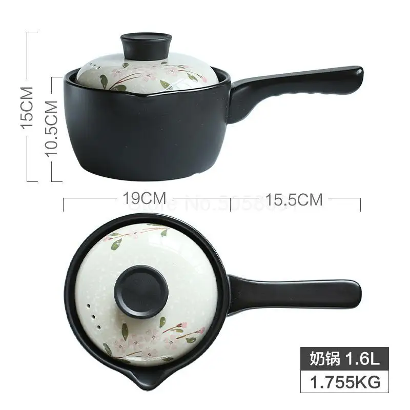 Японская керамическая кастрюля суп Бытовая газовая мелкомасштабная кастрюля тушеный суп тушеный горшок - Цвет: fy1