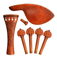 BATESMUSIC 4/4 1 комплект Фирменная Новинка 4/4 полный Размеры Jujube деревянная скрипка Запчасти комплект Hill Стиль 7 шт./компл