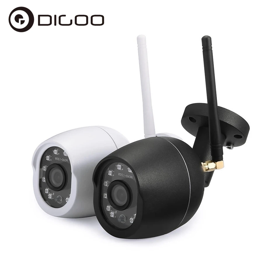 

Digoo DG-W01f Cloud Storage 3.6mm Lens 720P Waterproof Outdoor WIFI Security IP Camera 25m IR Distance Motion Detection Alarm