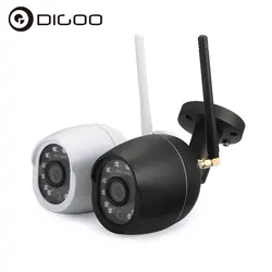 Digoo DG-W01f Cloud Storage 3,6 мм объектив 720 P Водонепроницаемый открытый WI-FI безопасности IP Камера 25 м ИК расстояние движения сигнализации обнаружения