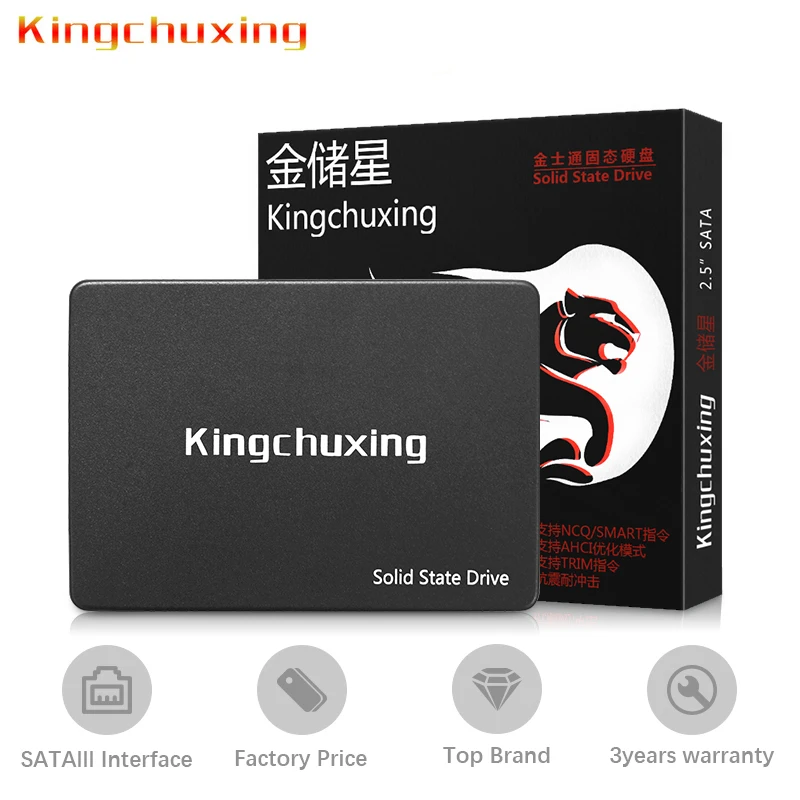 Kingchuxing ssd жесткий диск для ноутбук твердотельный жесткий диск ssd 240 ГБ 500 ГБ 120 ГБ 64 ГБ 32 ГБ 1 т hdd 2,5 sata Внутренний