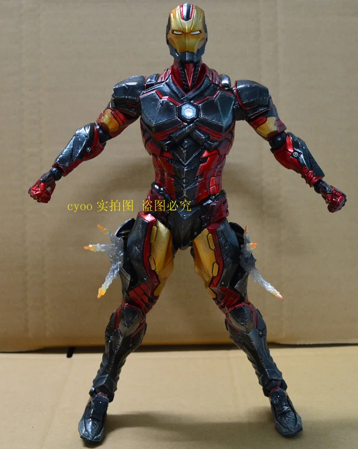 Оригинальная игровая фигурка Kai iron man Коллекционная модель игрушки фигурка 250 мм Железный человек Кай-плей арт Тони Старк