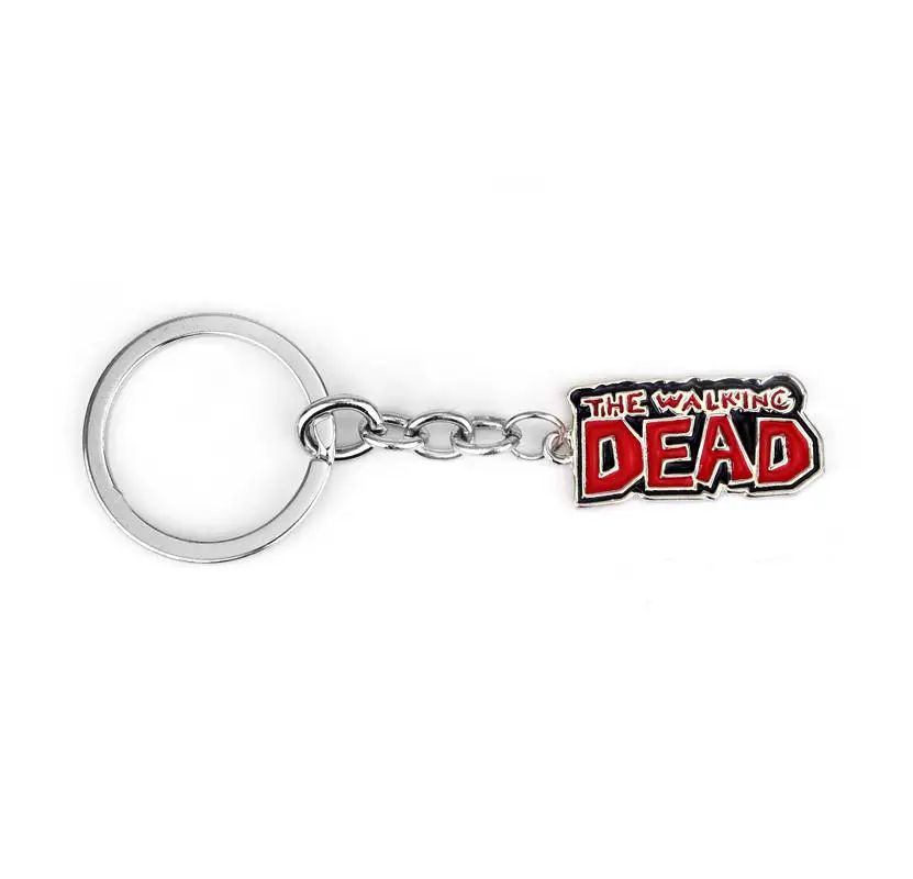 Брелок для ключей с изображением ходячих мертвецов|key holder|letter keychainkeychain movie |