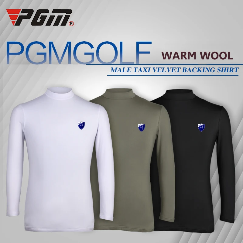 

Brand mens golf warm shirts camisetas manga corta golf velveteen Tshirts thickening mens Golf apparel polera hombre polo sport