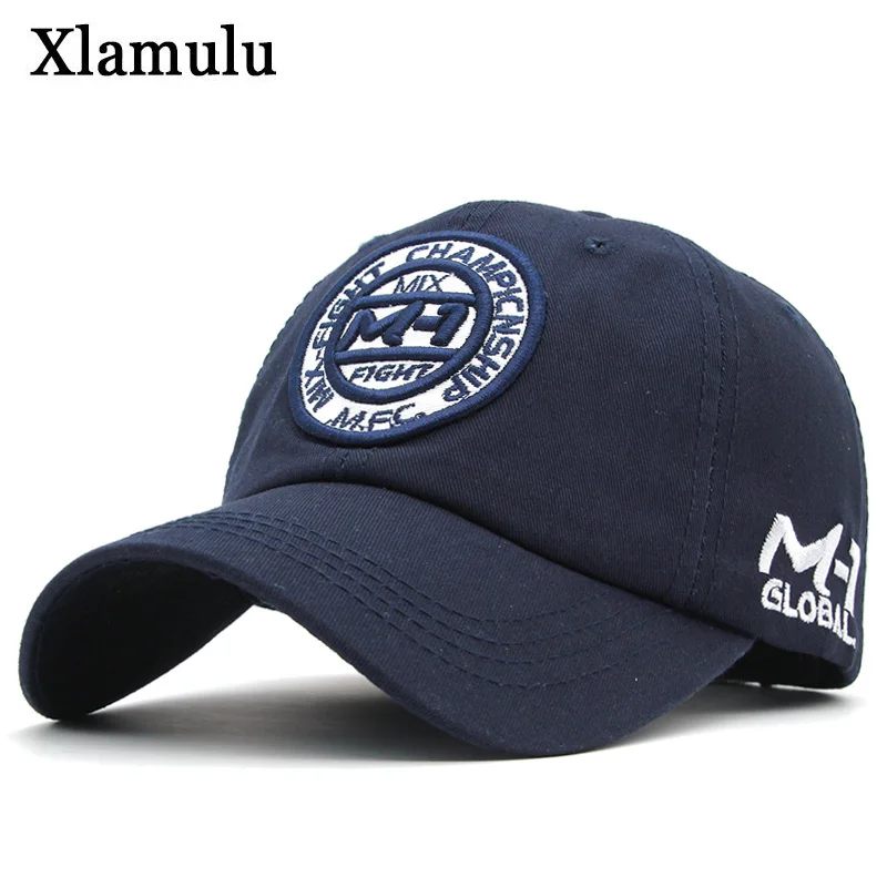 Xlamulu модная бейсбольная кепка головные уборы для мужчин и женщин хлопчатобумажные бейсболки с вышивкой мужская шляпа Gorras Мужская кепка с якорем