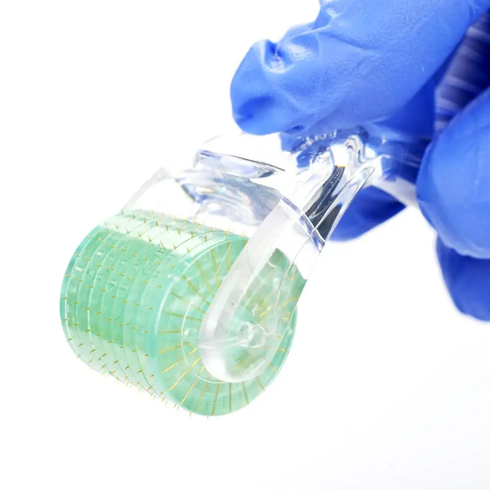 Derma ролика Microneedler для тонких линий морщин старения кожи стрейч Знаки 0 3 мм уход за