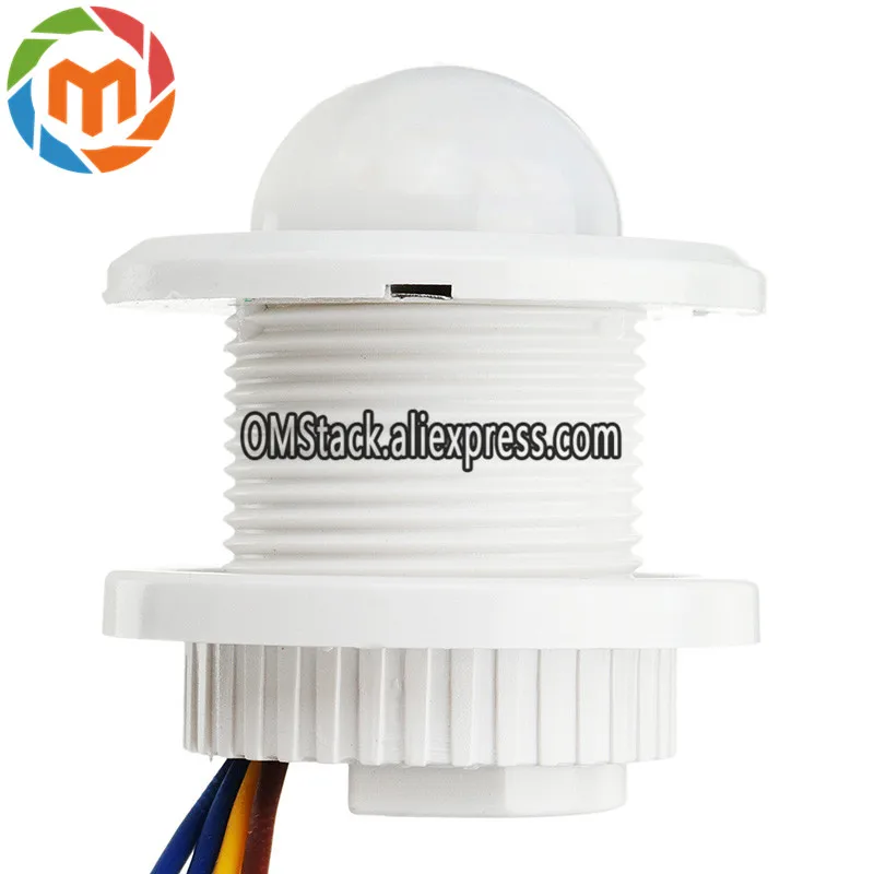 1PC-AC85-265V40mm-PIR-Infrared-Ray-Motion-Sensor-Switch-Time-Delay-Adjustable-Ceiling-Mode-Detector-Switching (2)