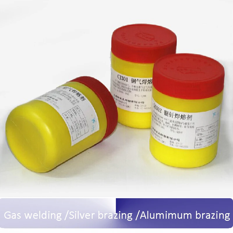

500g Copper gas welding flux Silver, Aluminum, copper-copper alloy solder powder CJ201CJ301 CJ401 QJ101 QJ102 QJ201 brazing flux