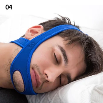 

Stop Snore Chin Strap Snore Belt Sleep Support Anti Apnea Jaw Solution Nose Shapers NC25-10