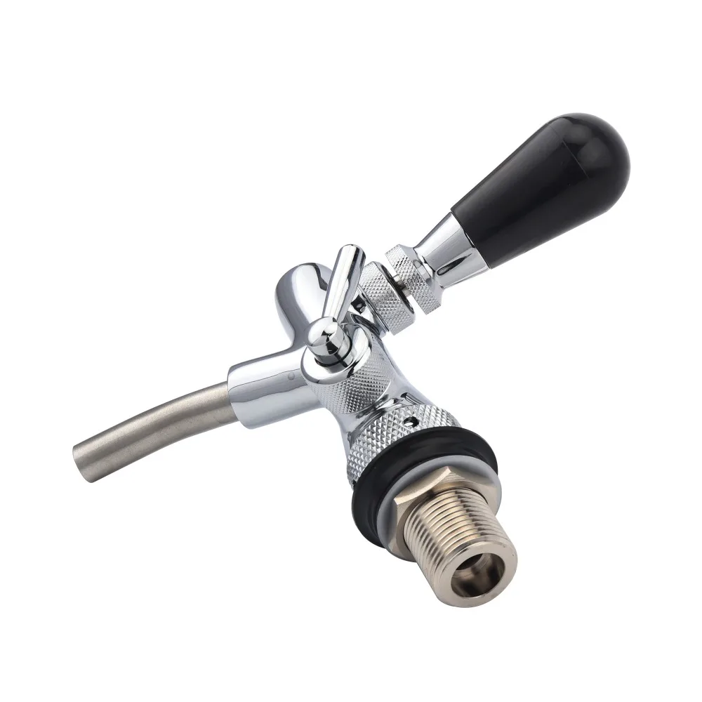  Stainless Steel Beer Bottle Tap de-foamingGrowler Filler with Adjustable Home brewing Beer Faucet B