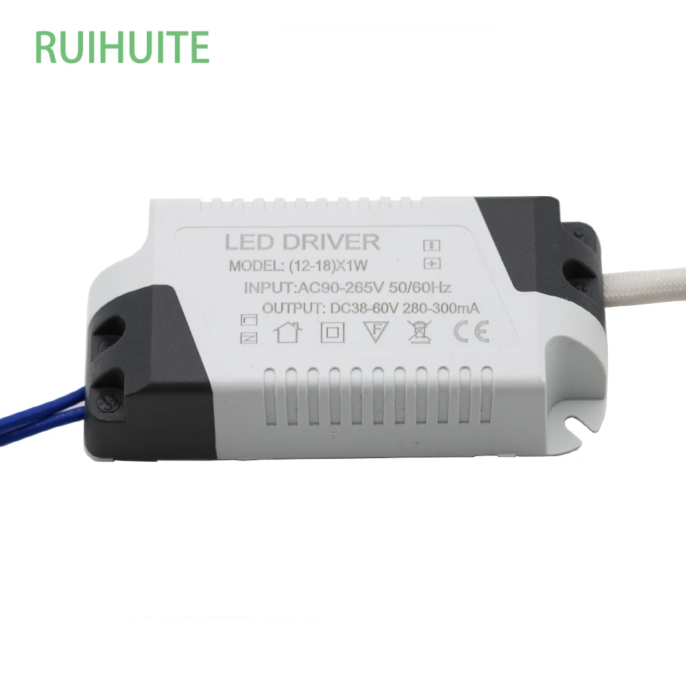 

5pcs/lot 300mA LED Driver 12-18W 12W 13W 14W 15W 16W 17W 18W DC38-60V Power Supply Lighting Transformers