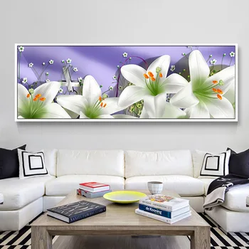 

DIY 5D Diamond Painting , Lily horizontal Full Diamond Embroidery,Cross Stitch,Rhinestone Diamond Mosaic Sale,Deco