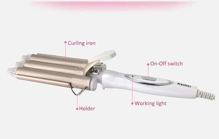 Kemei Professional Hair Care Styling Tools Curling