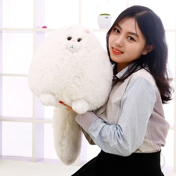 

30CM Simulation Fat Pet Cats Persian Cat Plush Toys Pembroke Pillow Toys Pembroke Stuffed soft Animal Dolls Peluches Gifts Kids