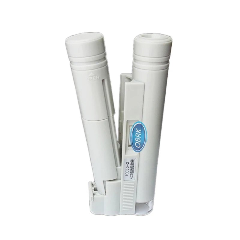 

Portable Concrete Wall Crack Width Measurement Microscope 100X Pocket Type Crack Width Measuring Instrument With Focussing Scale