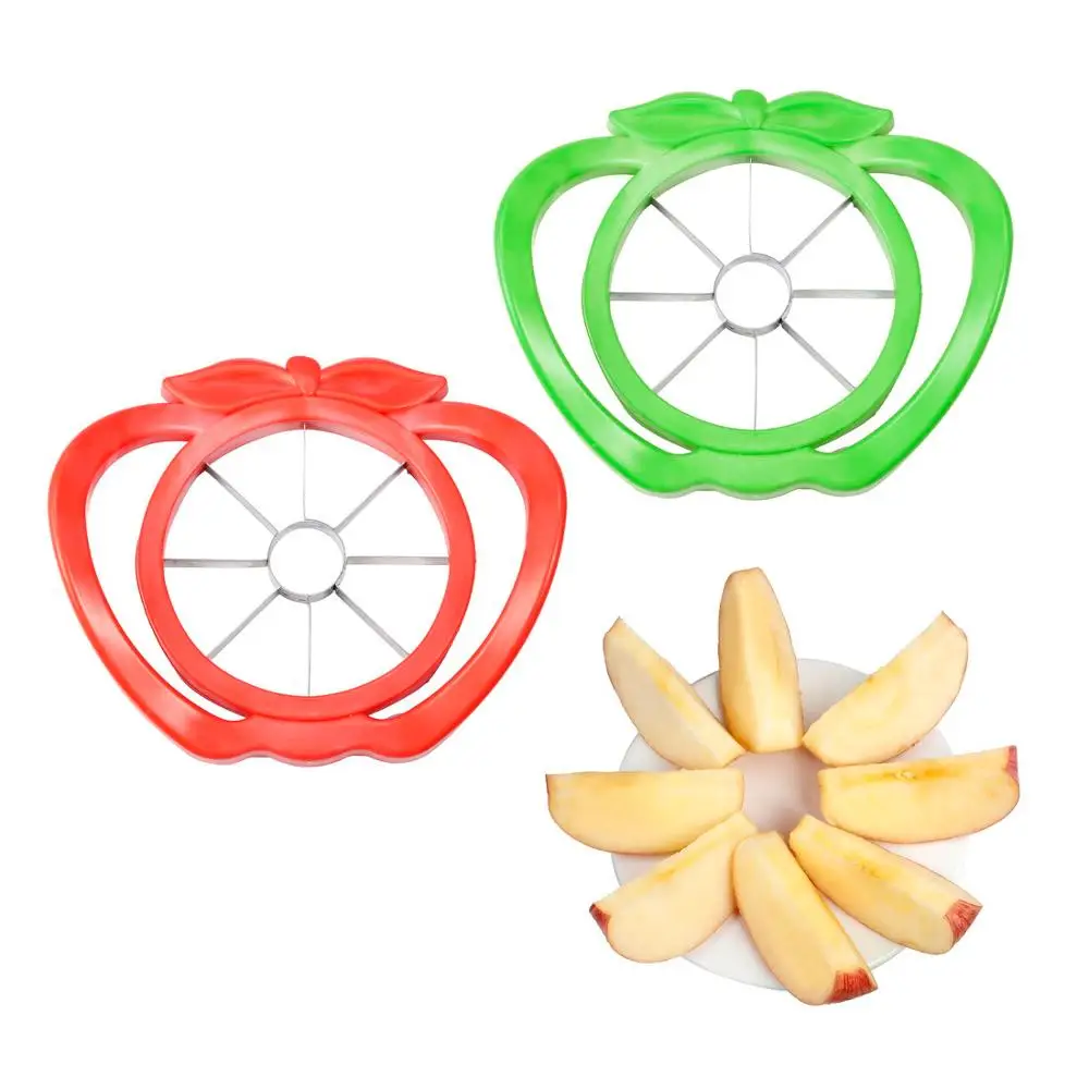 

Cucina Mela Affettatrice Corer Cutter Pera Frutta Divisore Strumento Maniglia Comfort per la Cucina di Apple Peeler Trasporto Ve