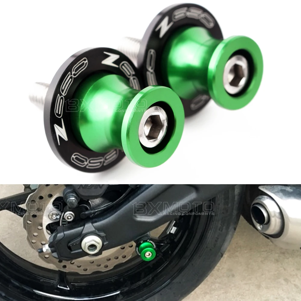 Motorcycle accessories Swingarm Sliders Spools For kawasaki Z900 Z900