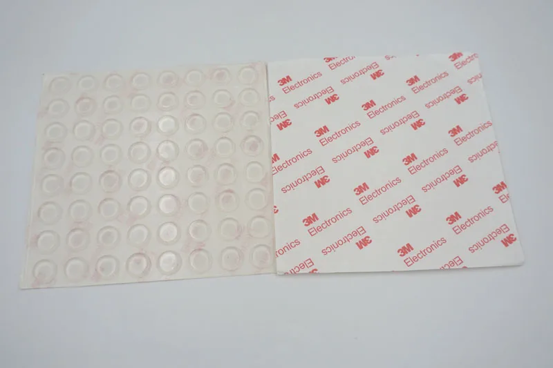 12MM Dia 2.5MM Thickness Cabinet Door Bumper of silicone material for kitchen cabinet self-adhesive damper pad for door stopper 2