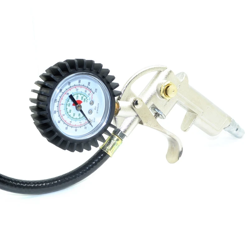 0-220psi Pneumatic Gun Tire Pressure Gauges Tire Pressure Table For Auto Car Tyre Pressure Gauge Tyre Tire Air Pressure Inflator (8)