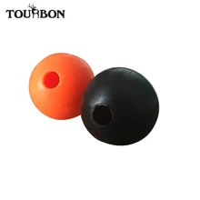 

Tourbon Shooting Rifle Bolt Handle Knob Rubber Ball Grip Cover Black & Orange Water Resistant Hunting Gun Accessories Large