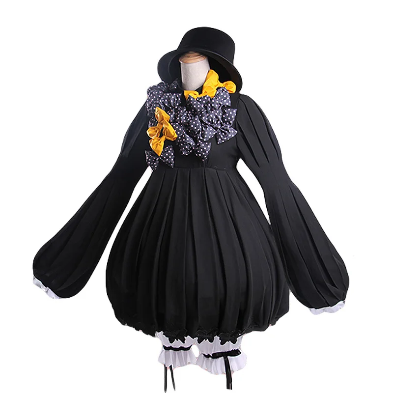 FGO Fate Grand Order Foreigner Abigail Williams Lolita Pumpkin Dress Uniform Anime Cosplay Costumes 11 | Тематическая одежда и