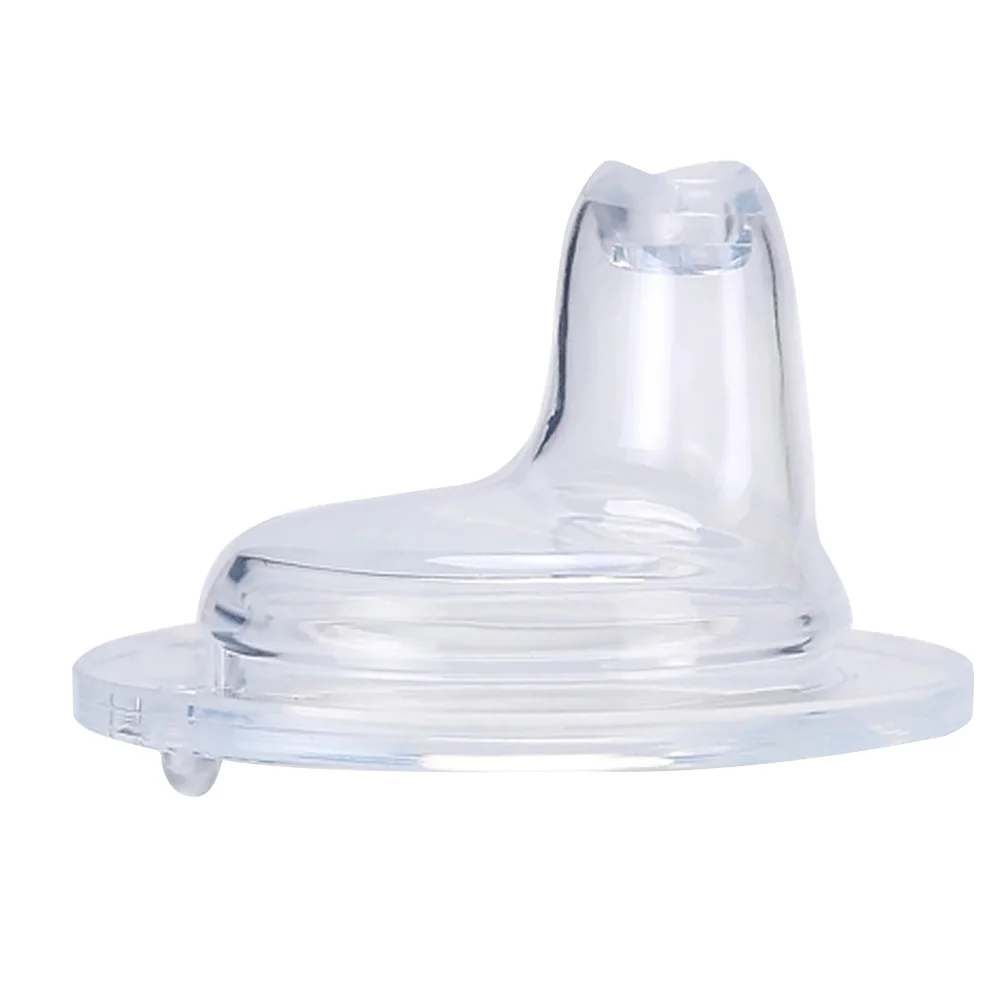

6pcs Baby Replacement Feeding Transparent Duck Mouth Durable No Spill Spout Set Learning Soft Silicone For Sippy Cup Tasteless