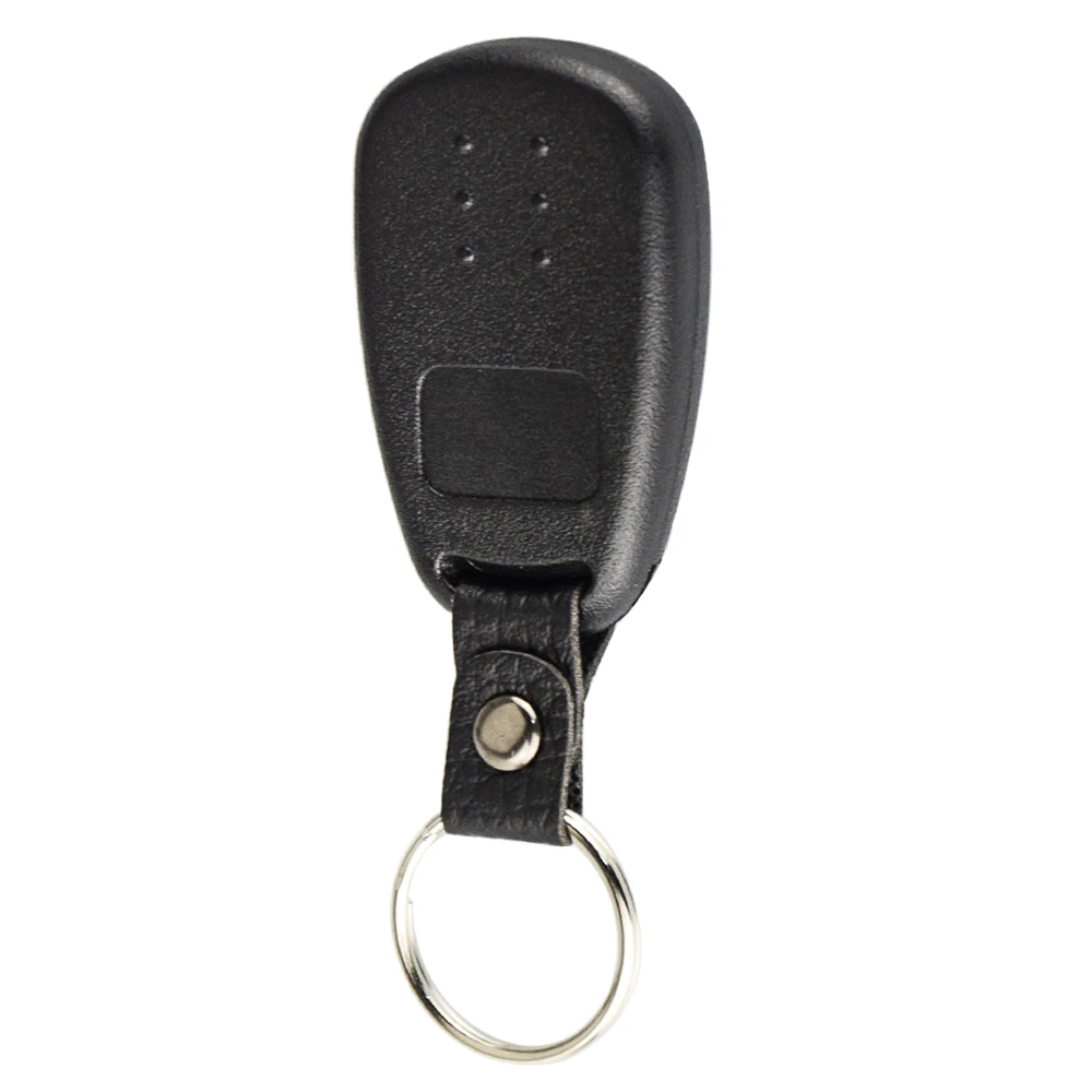 OkeyTech Remote Control Car Key Shell 1 Button Keyless Entry Smart Key Cover Case Keychain For Hyundai Elantra Santafe Terracan