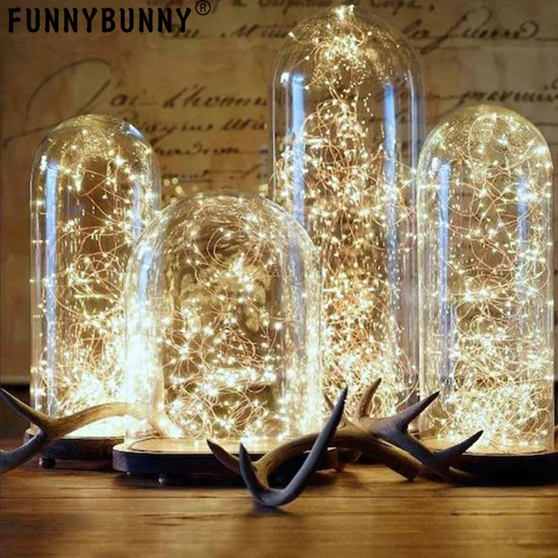 

Fairy Lights Battery Operated String Lights Outdoor 9.8ft30LED Copper String Lights Small Twinkle Lights with for Wedding