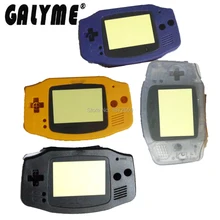 Galyme DIY 4 цвета мультфильм объектив Ремонт корпус Чехол подходит для ForGBAGameboyAdvance игровой консоли Мальчик пластиковый чехол с наклейкой