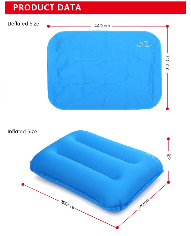 TrackMan путешествия Подушки для самолета Полет Надувная Средства ухода за кожей шеи матрас путешествия Пеший Туризм Велоспорт удобный коврик