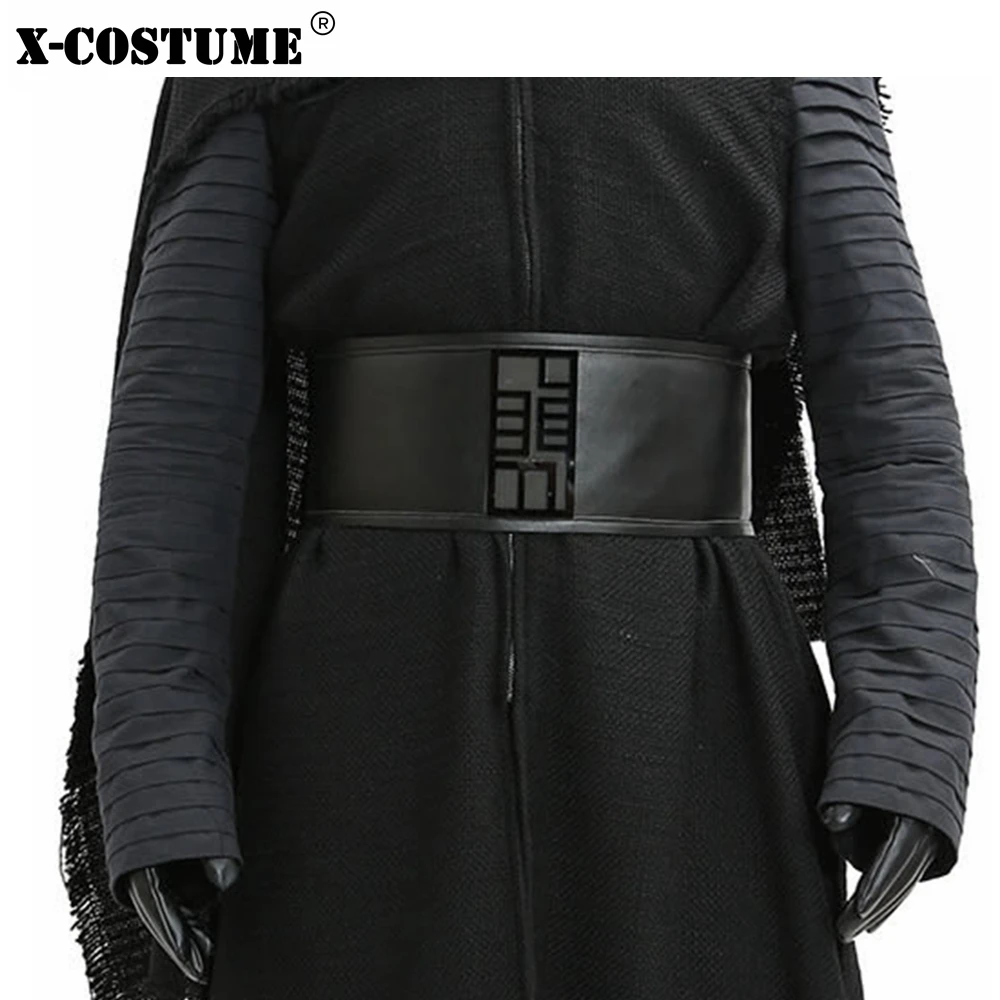 Звездные войны Kylo Ren пояс фильм косплей костюм аксессуары черный PU корсет из