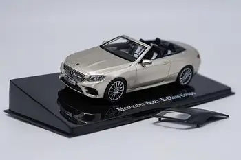 

1/43 Mercedes-Benz E-Class Coupe Cabriolet Gold Diecast Car Model Collection