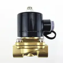 1 шт. 2W-160-15 110 В AC 1/" Электрический электромагнитный клапан Вода Воздух N/C нормальное замыкание