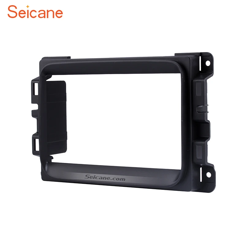 

Seicane Double Din Car Audio Fascia Frame Surround Dashboard Refitting Bezel Panel For Dodge Ram 1500 2500 3500 2013 2014 2015