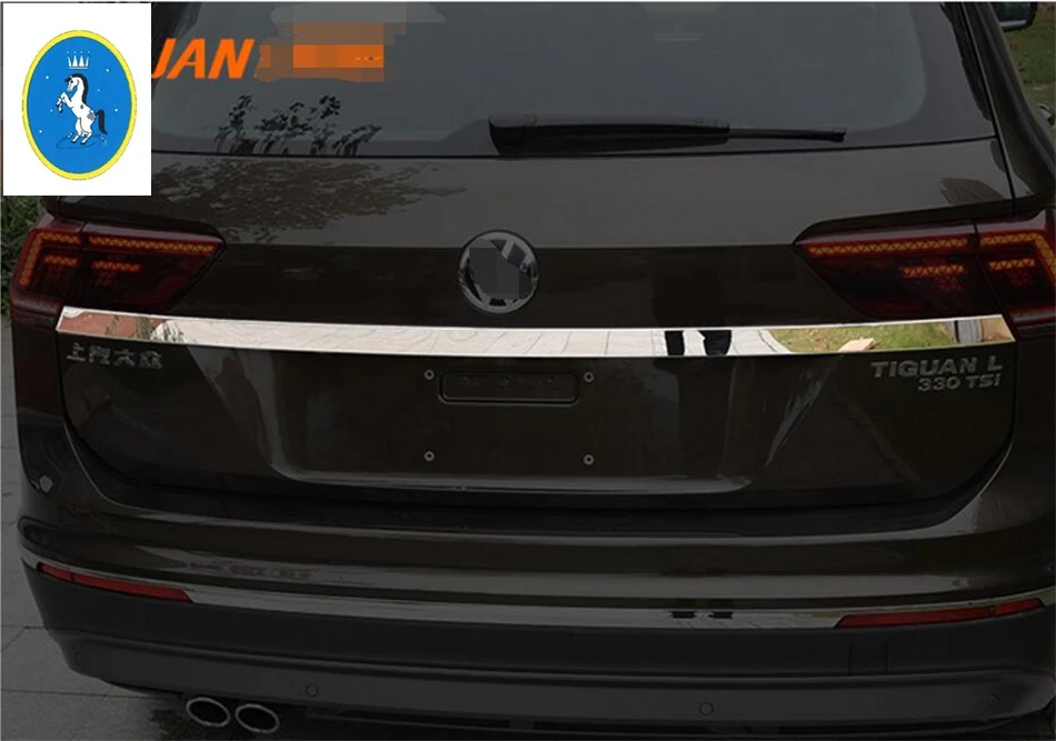 Chrome Rear Door Tailgate Trim Strip Cover To Fit Volkswagen Passat B8 2016+
