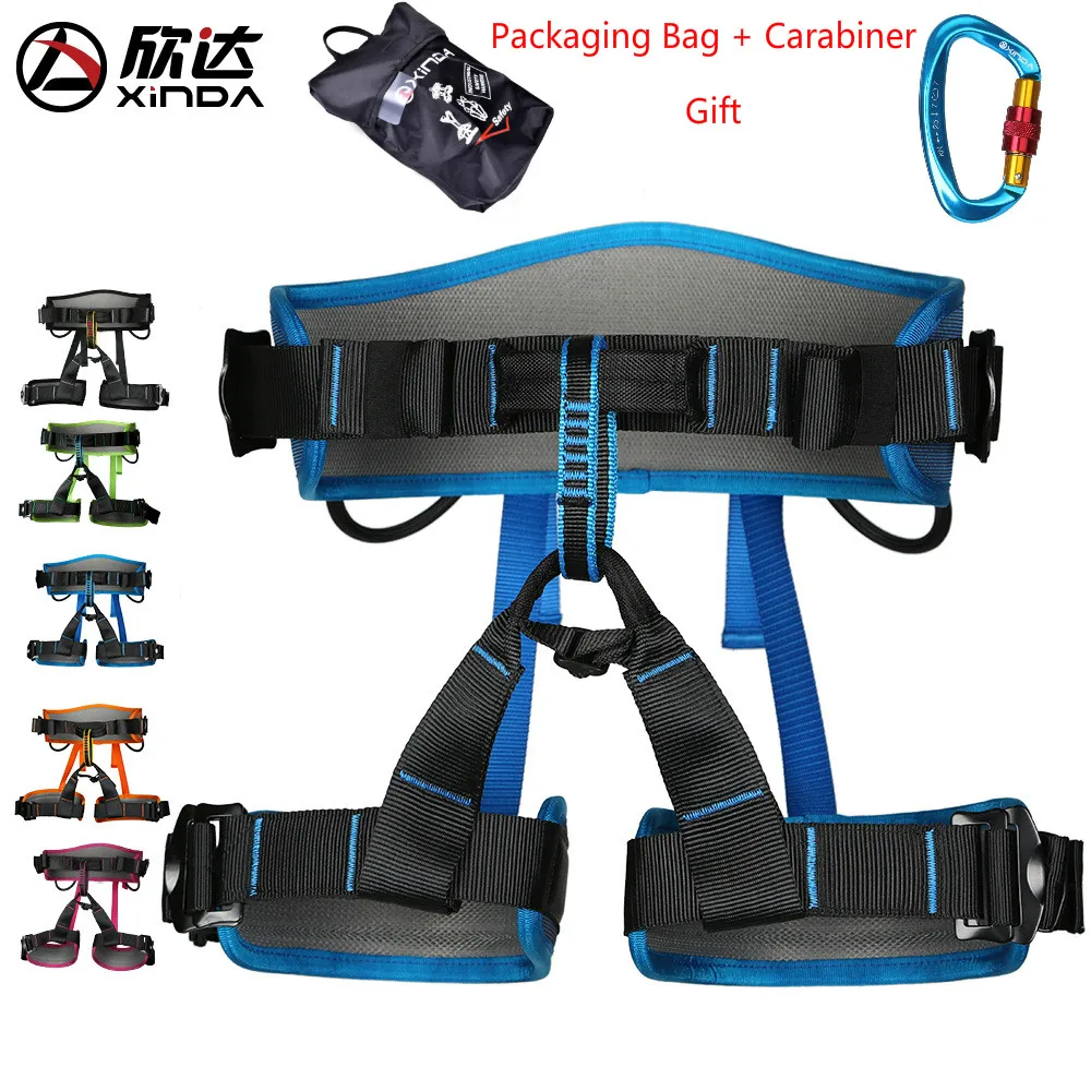 XINDA New outdoor profession climbing belts Spider man belts downhill