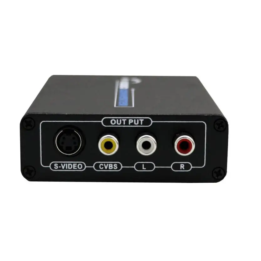 HIPERDEAL цифровые кабели аудио видео кабель HDMI к 3RCA AV CVBS композитный и S R / L конвертер