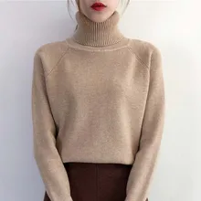 Thick Turtleneck Knit Sweater Women Slim Fit Pullover Jumpers Blouse Sweater Ladies 2018 Fall Winter Basic High Collar Warm Tops Thick Turtleneck Knit Sweater Women Slim Fit Pullover Jumpers Blouse Sweater Ladies 2018 Fall Winter Basic High Collar Warm Tops
