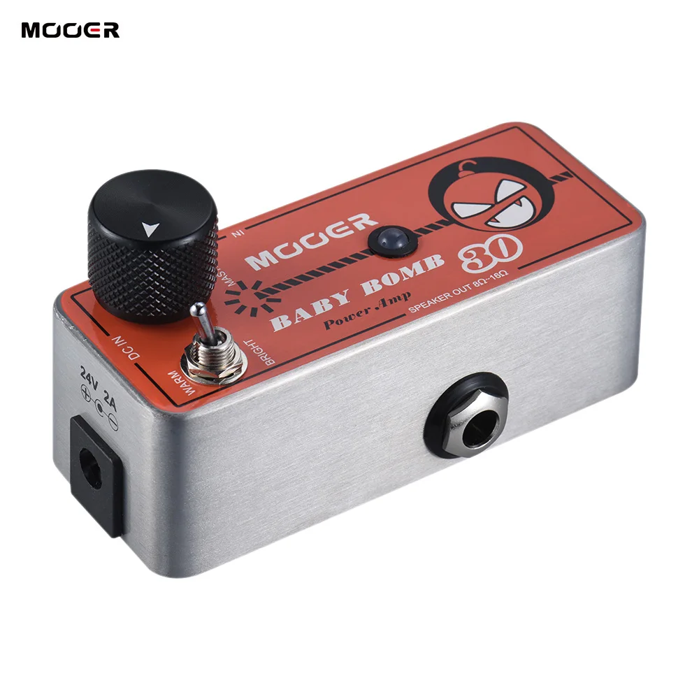 MOOER BABY BOMB 30 цифровой усилитель мощности макс. Вт защита от перегрузки по току с