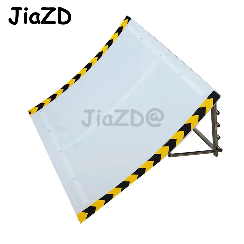 

1PCS Flying platform nylon plate with radian slope Remote control model for off-road vehicles folding platform easy to carry