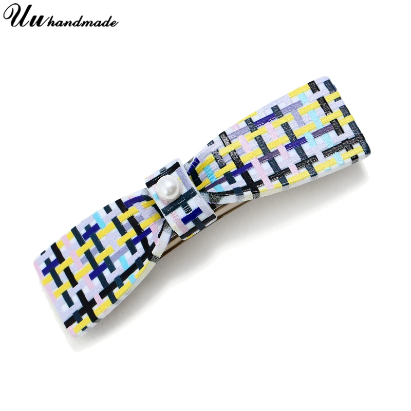 

Fashion Acrylic hair clips for women headbands Bow wedding bridal accessories jewelry bride pins tiaras decoration pin hairpin