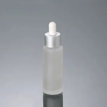 

30ML Glass Scrub Essence Liquid Packing Bottle Cosmetics Empty Lotion Dropper Bottle 100PCS/LOT