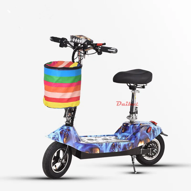 Excellent Daibot Electric Scooter 36V Two Wheel Electric Scooters 10 inch 350W Portable Pink Folding Electric Bike For Girl Women 1 Excellent Daibot Electric Scooter 36V Two Wheel Electric Scooters 10 inch 350W Portable Pink Folding Electric Bike For Girl Women 1
