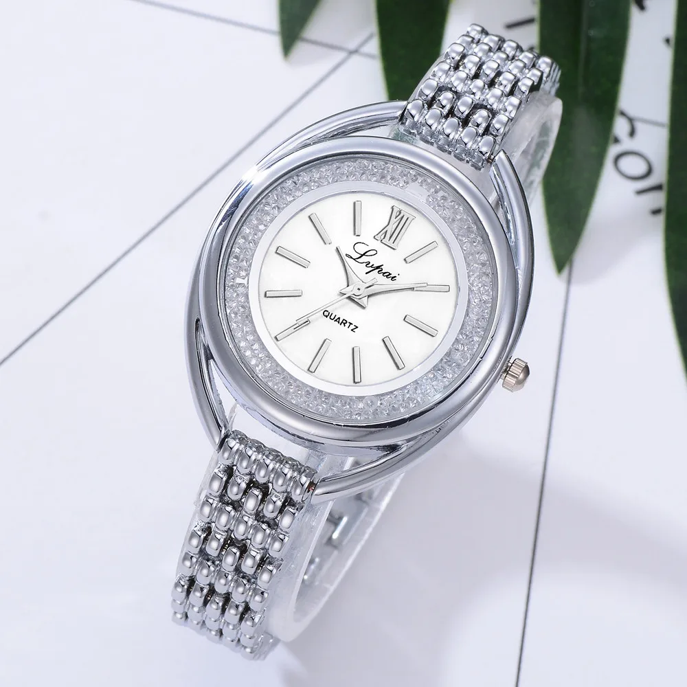 

Women Watches Luxury Dress Arabic numerals crystal Women Fashion Bracelet Watch Casual Ladies Quartz Wristwatches Sport